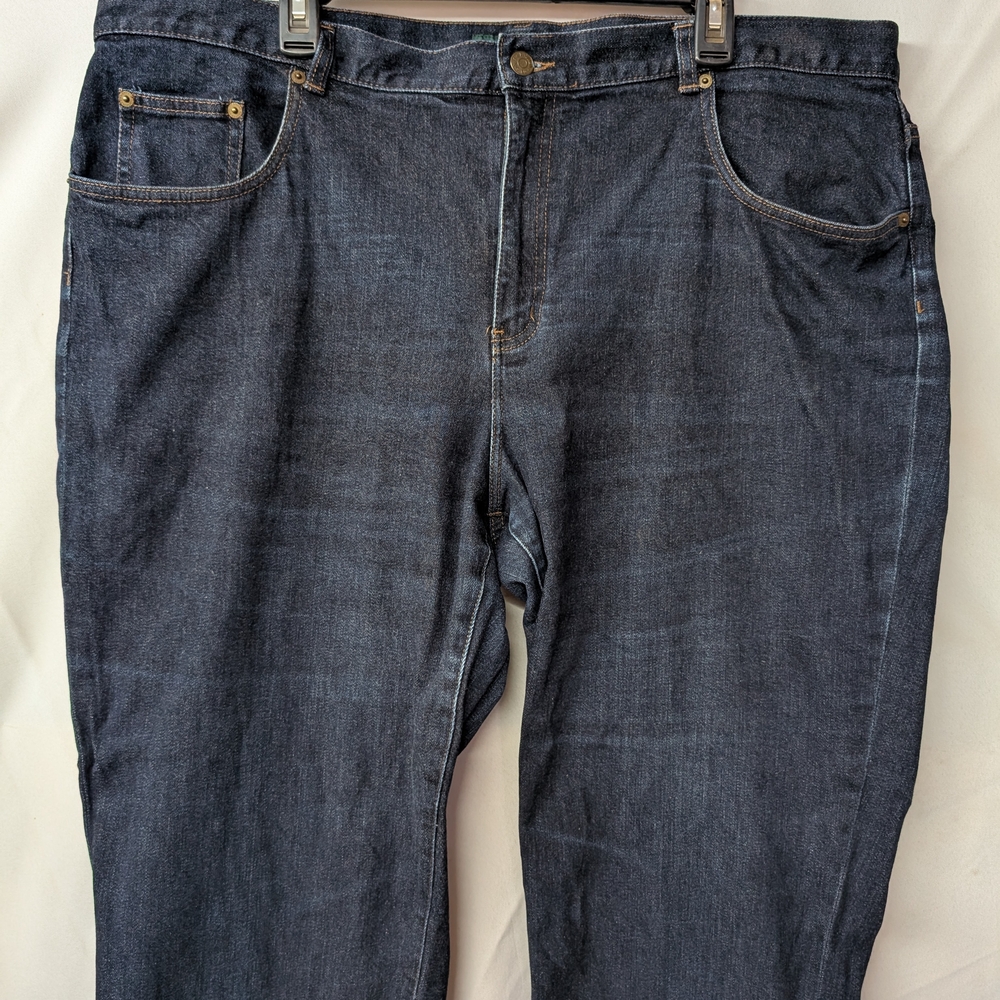 Lauren Ralph Lauren Blue Straight Leg Jeans - Picture 2 of 8